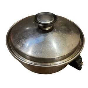 VTG Flavorite 3 Ply Sauce Pan Skillet 18-8 Stainless Steel Cookware 8” w/ Lid